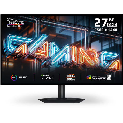 Imagen de MONITOR GIGABYTE 27" MO27Q28G IPS QHD 180HZ HDMI DP GAMING