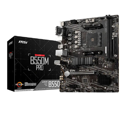 Imagen de MOTHERBOARD MSI PRO B550M-B PRO AM4 DDR4 MICRO ATX