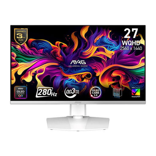 Imagen de MONITOR MSI MAG 272QPW QD‑OLED 27" 2K 240HZ GAMING