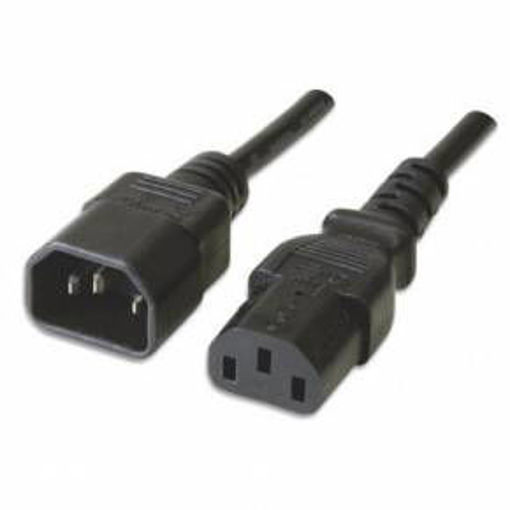 Imagen de ANBYTE CABLE ALIMENTACION M C13 A C14 H 1.8MTS