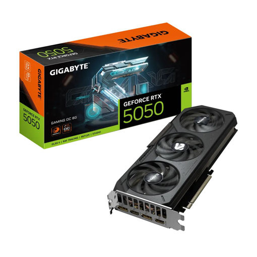 Imagen de TARJETA DE VIDEO GIGABYTE GEFORCE RTX 5050 GV-N5050GAMING OC-8GB 8GB GDDR6 PCI-E 5.0