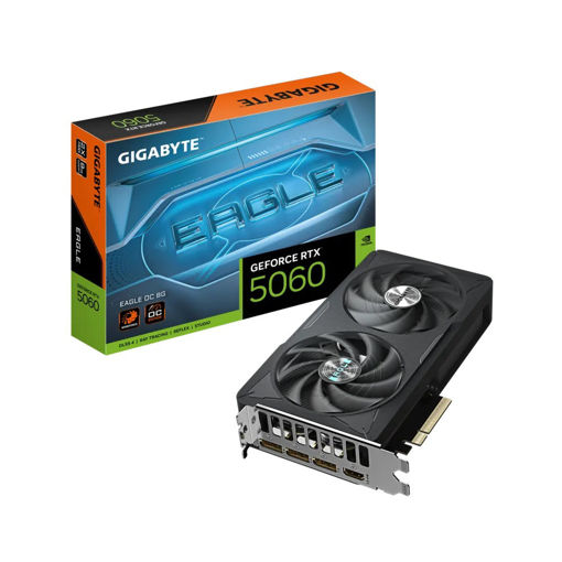 Imagen de GRAFICA GIGABYTE GEFORCE  RTX5060 EAGLE GV-N5060EAGLE OC-8GD