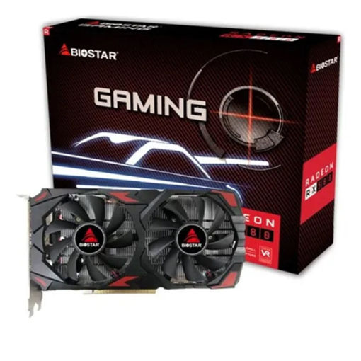 Imagen de TARJETA DE VIDEO BIOSTAR RADEON RX580 2048SP 8GB DDR5