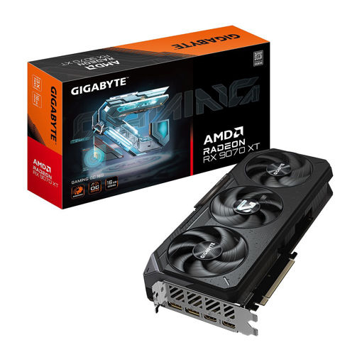 Imagen de TARJETA DE VIDEO GIGABYTE RADEON RX 9070 XT GV-R9070XTGAMING OC-16GD