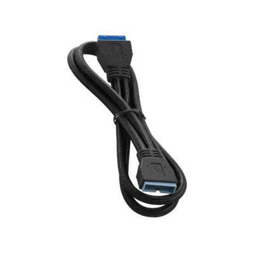 Imagen de CABLE CABLEMOD MODFLEX INT. USB3 50CM CM-CAB-IUS3-50KK-R BLACK