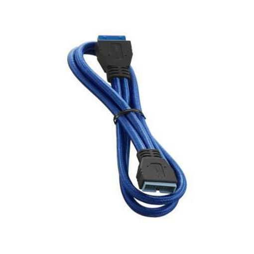 Imagen de CABLE CABLEMOD MODFLEX INT. USB3 50CM CM-CAB-IUS3-50KB-R BLUE