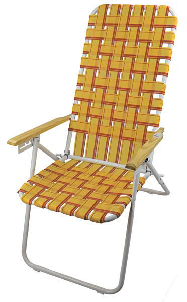 Imagen de Reposera 5 Pos.c/cintas Poliet