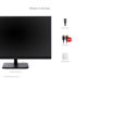 Imagen de MONITOR VIEWSONIC 24" VA2456‑MHD IPS FULL HD HDMI DP