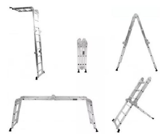 Imagen de Escalera Andamio 3,80 Metros 12 Escalones - S/ Chapa | Ynter