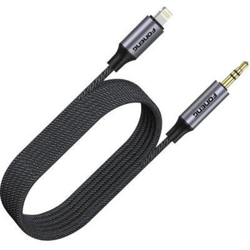 Imagen de FONENG CABLE AUDIO IPHONE BM31 METAL