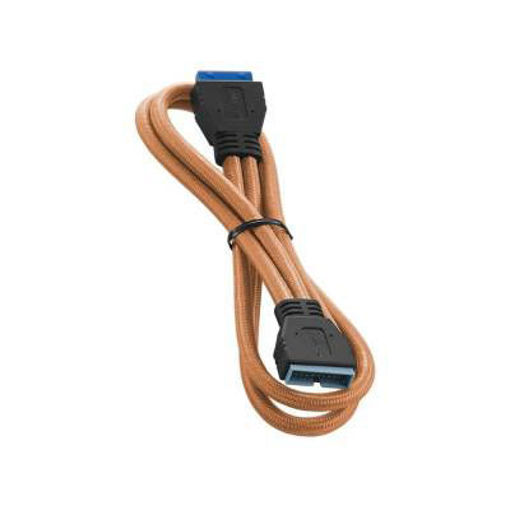 Imagen de CABLE CABLEMOD MODFLEX INT. USB3 50CM CM-CAB-IUS3-50KO-R ORANGE