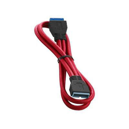 Imagen de CABLE CABLEMOD MODFLEX INT. USB3 50CM CM-CAB-IUS3-50KR-R RED