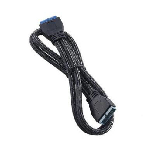 Imagen de CABLE CABLEMOD MODFLEX INT. USB3 50CM CM-CAB-IUS3-N50KC-R CARBON