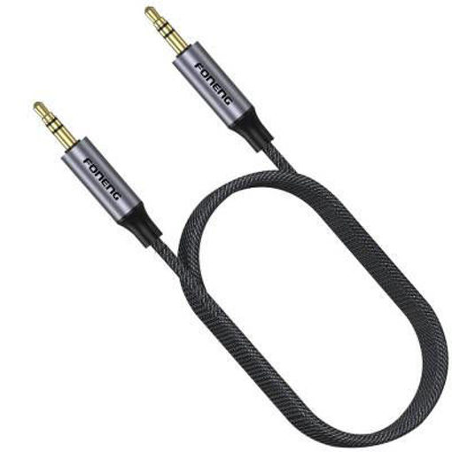Imagen de CABLE DE AUDIO 3.5MM FONENG BM31 1M