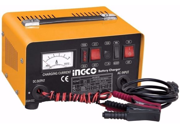 Imagen de Cargador batería Ingco c/ arrancador  12/24V  -Ynter Industrial