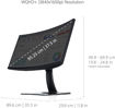 Imagen de MONITOR VIEWSONIC COLORPRO VP3881A 38" CURVO ULTRAWIDE WQHD+ IPS PROFESIONAL