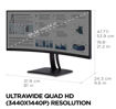 Imagen de MONITOR VIEWSONIC 34" VP3456A CURVO UWQHD IPS HDMI DP PROFESIONAL