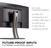 Imagen de MONITOR VIEWSONIC 34" VP3456A CURVO UWQHD IPS HDMI DP PROFESIONAL