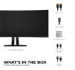 Imagen de MONITOR VIEWSONIC 34" VP3456A CURVO UWQHD IPS HDMI DP PROFESIONAL