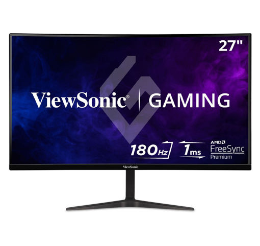 Imagen de MONITOR VIEWSONIC 27" VX2718‑PC‑MHD CURVO FULL HD 165HZ 1MS HDMI DP GAMING
