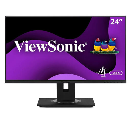 Imagen de MONITOR VIEWSONIC VG2458 24" FULL HD IPS HDMI USB‑C ERGONÓMICO