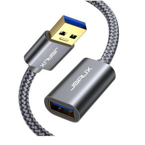 Imagen de JSAUX CABLE EXTENSION USB 3.0 10 FT 2-PACK