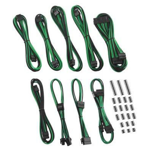 Imagen de KIT CABLE CABLEMOD CLASSIC MODFLEX KIT CM-CSR-CKIT-KKG-R BLACK/GREEN