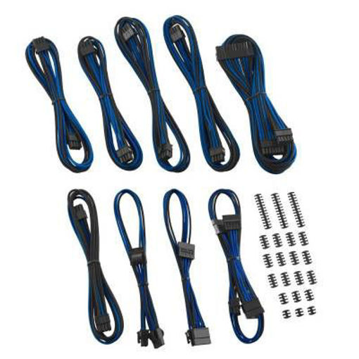 Imagen de KIT CABLES CABLEMOD CLASSIC MODFLEX KIT CM-CSR-CKIT-KKB-R BLACK/ BLUE