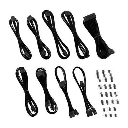 Imagen de KIT CABLES CABLEMOD CLASSIC MODFLEX KIT CM-CSR-CKIT-KK-R BLACK