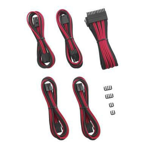 Imagen de KIT CABLES CABLEMOD PRO MODFLEX KIT CM-PCAB-BKIT-88KKR-3PK-R BK/RD