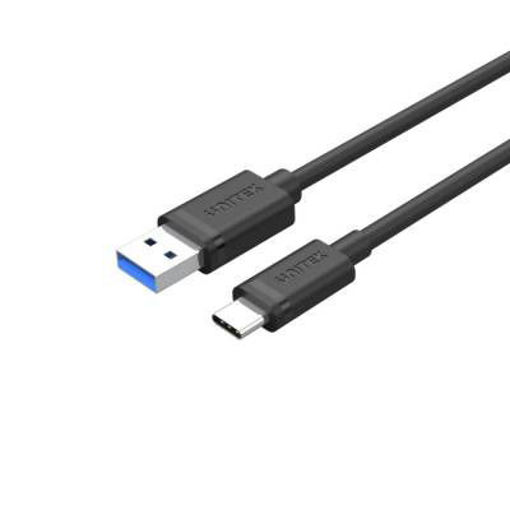 Imagen de CABLE USB-C UNITEK A USB-A C14103BK-1.5M