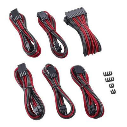 Imagen de KIT CABLES CABLEMOD PRO MODMESH KIT CM-PCAB-BKIT-NKCR-3PK-R CARBON RD