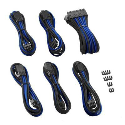 Imagen de KIT CABLES CABLEMOD PRO MODMESH KIT CM-PCAB-BKIT-NKKB-3PK-R BK/BL