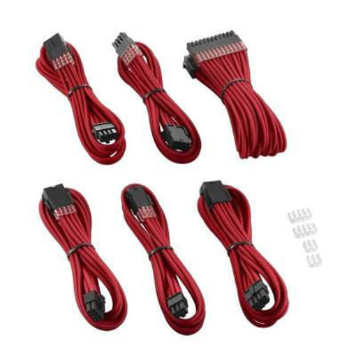 Imagen de KIT CABLES CABLEMOD PRO MODMESH KIT CM-PCAB-BKIT-NKR-3PC-R RED