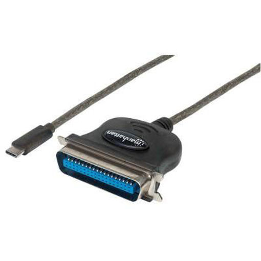 Imagen de ADAPTADOR MANHATTAN  USB-C A PARALELO IMPRESORA