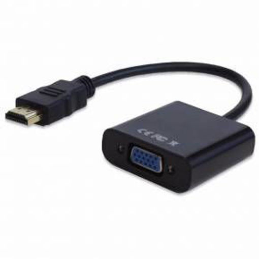 Imagen de GENERICO ADAPTADOR HDMI A VGA ACTIVO/AUDIO
