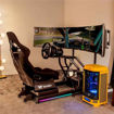 Imagen de SOPORTE TRIPLE PARA MONITOR GSC‑MSP‑MDSLBB‑01 THERMALTAKE
