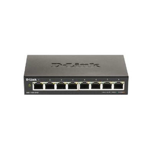 Imagen de D-LINK SWITCH GIGA 8 PORT POE INTELIGENTE DGS-1100-08PV2/A