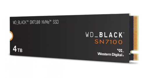 Imagen de WESTERN DIGITAL DISCO SSD M.2 SN7100 BLACK 4TB