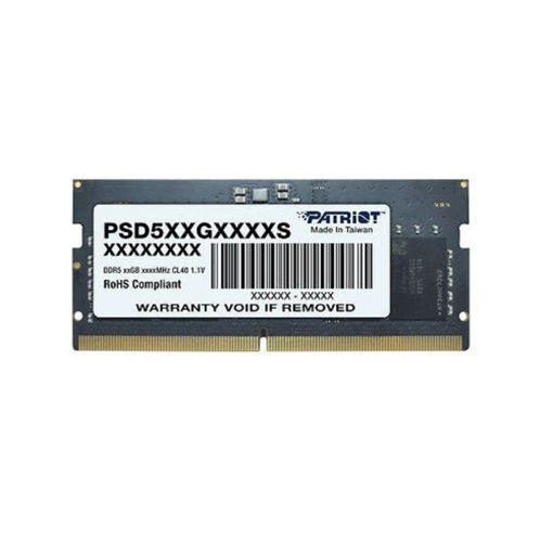 Imagen de MEMORIA SODIMM DDR5 PATRIOT SIGNATURE 16GB PSD516G560081S