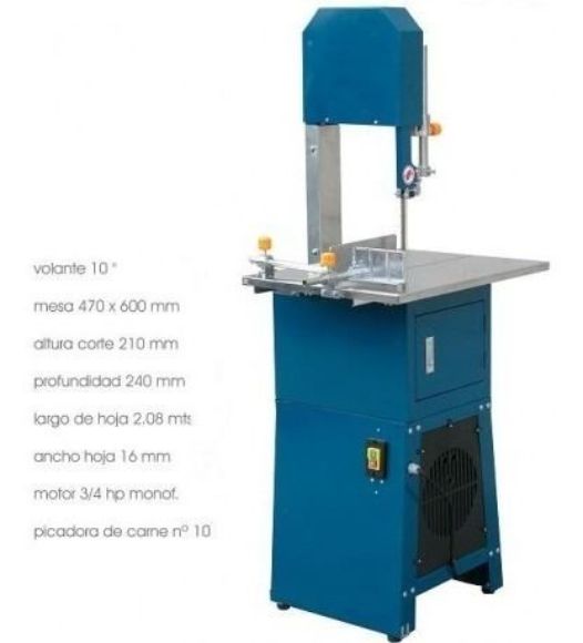 Imagen de Sierra Sinfin 10 Carnicero  - Ynter Industrial