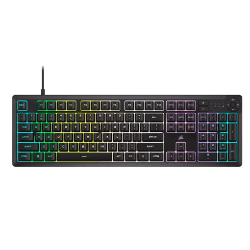 Imagen de TECLADO CORSAIR K55 CORE-BLK-RBRDME-ZND RGB CH-9226C65-NA