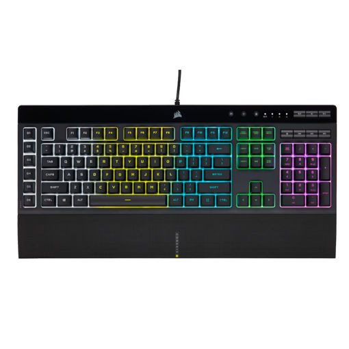 Imagen de TECLADO CORSAIR K55 PRO-BLK-RBRDME-ZND RGB CH-9226765-NA