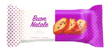Imagen de Budin Ingles Buon Natale Frutas