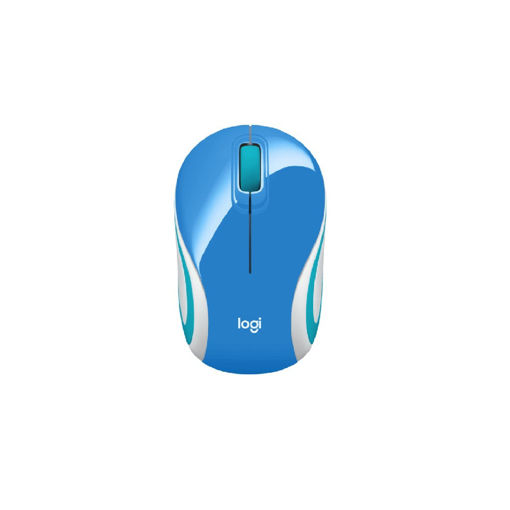 Imagen de MOUSE LOGITECH M187 CELESTE 910-005363