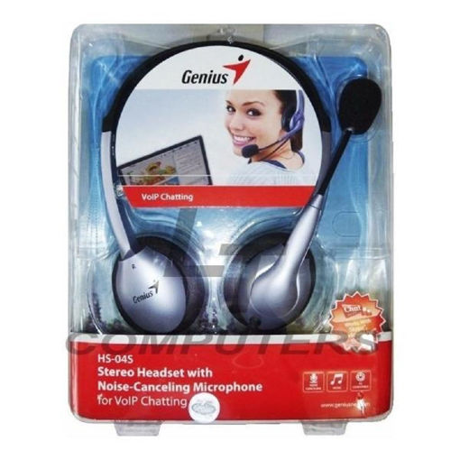 Imagen de VINCHA GENIUS HS-04S CHAT PLUG 3.5 X2