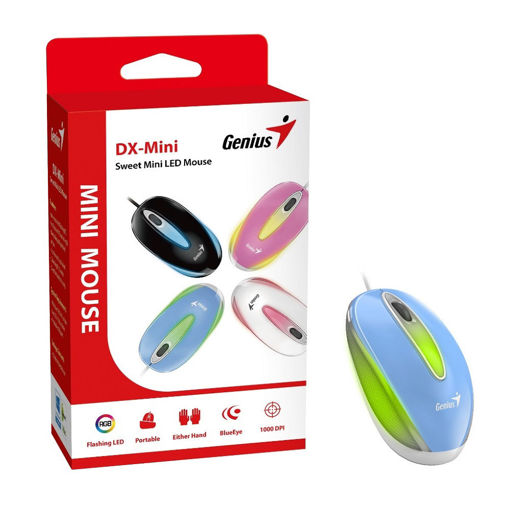 Imagen de MOUSE GENIUS DX-MINI LED AZUL