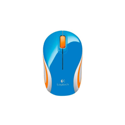 Imagen de MOUSE LOGITECH M187 AZUL