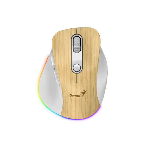 Imagen de MOUSE GENIUS ERGO 9000S PRO MADERA