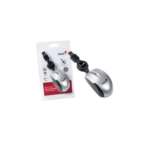 Imagen de MOUSE GENIUS MICRO TRAVEL PLATA